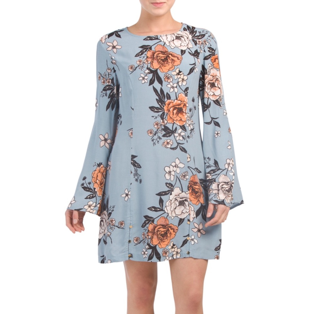 Mink Pink floral print woven dress XS - Picture 1 of 2